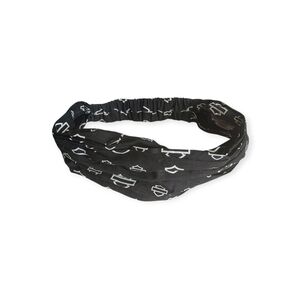 Harley-Davidson Black and White Bandana